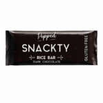 Snackty Popped Rice Bar – Dark Chocolate