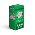 Snackty Salt & Vinegar Rice Cake Pops – Box of 12 Bags