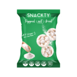 Snackty Salt & Vinegar Rice Cake Pops – Single Bag
